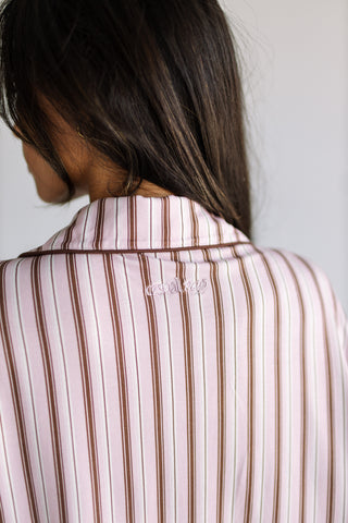 The Mocha Stripe set